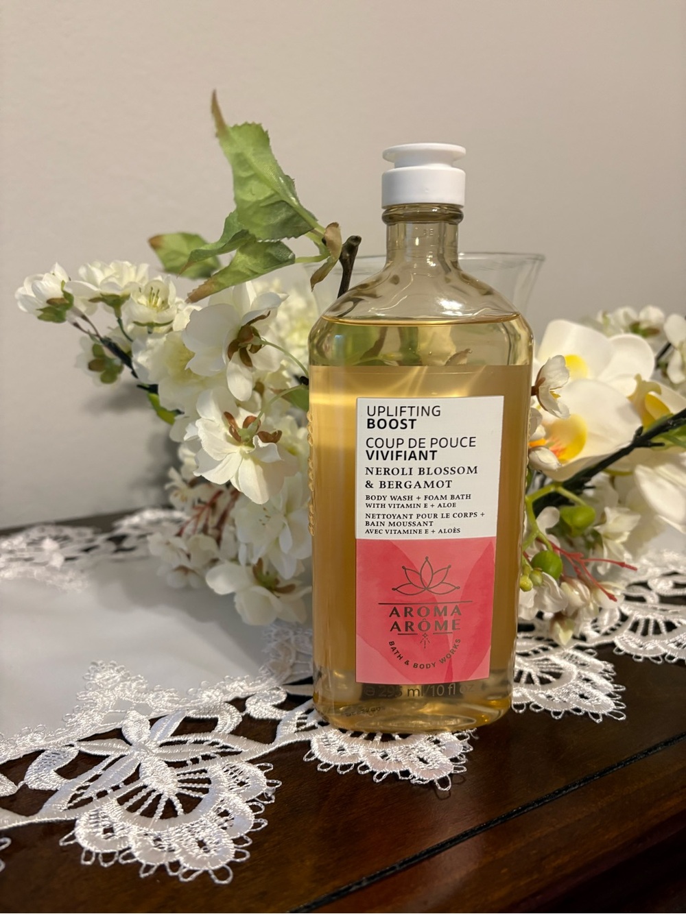 Bath & Body Works Uplifting Boost Neroli Blossom & Bergamot Body Wash+Foam Bath
